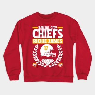 Kansas City Chiefs Richie James 17 Edition 3 Crewneck Sweatshirt